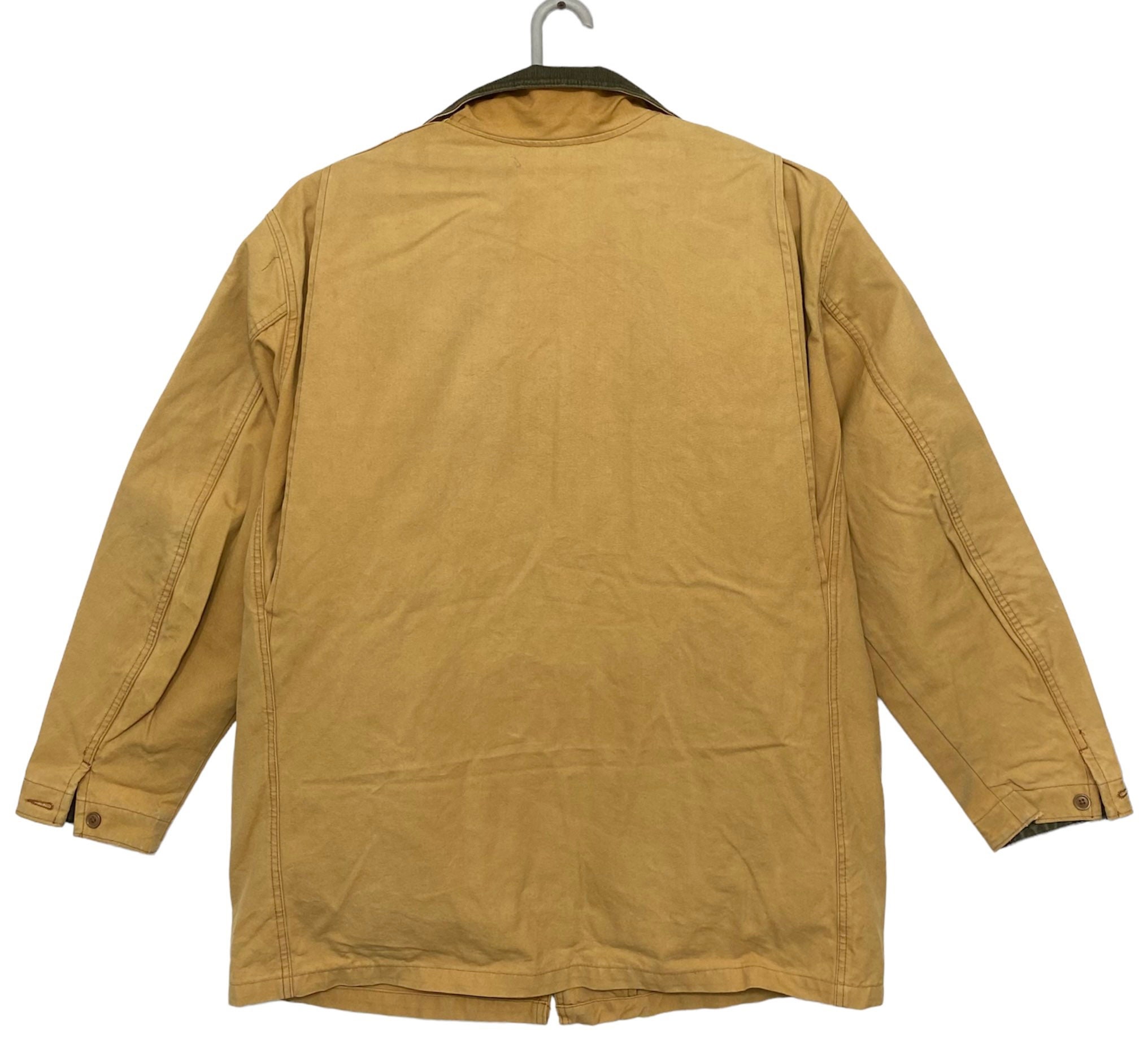 Vintage LL Bean Hunting Chore Canvas Jacket L Size USA Made Vintage LL Bean Hunting Chore Canvas Jacket L Size USA Made