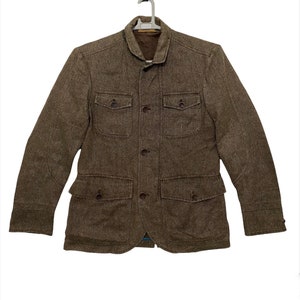 48 奇跡のデッド 80s Henry Cottons Half Coat 48 奇跡のデッド 80s Henry Cottons Half Coat