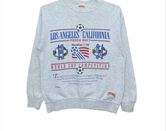 Vintage 1994 World Cup USA Soccer Jacket – Apex One Red White Blue