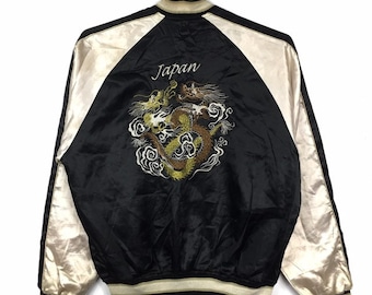 【極希少】Deadstock 80s souvenir jacket 極希少】Deadstock 80s souvenir jacket