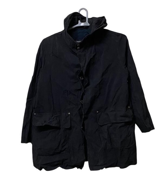 Mackintosh, RARE !! Mackintosh made in scotland chore hunting hoodie men jacket black colour size 40
