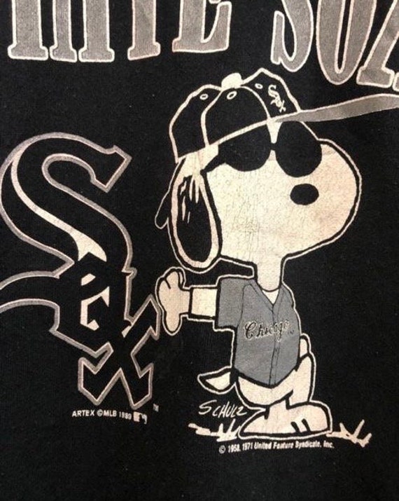 Vintage 1989 MLB Chicago White Sox Baseball Peanut's Snoopy Vintage 1989 MLB Chicago White Sox Baseball Peanut's Snoopy