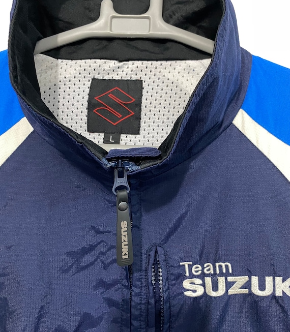 Vintage Team Suzuki Winbreaker Motorcycle Japan Brand Jacket Vintage Team Suzuki Winbreaker Motorcycle Japan Brand Jacket