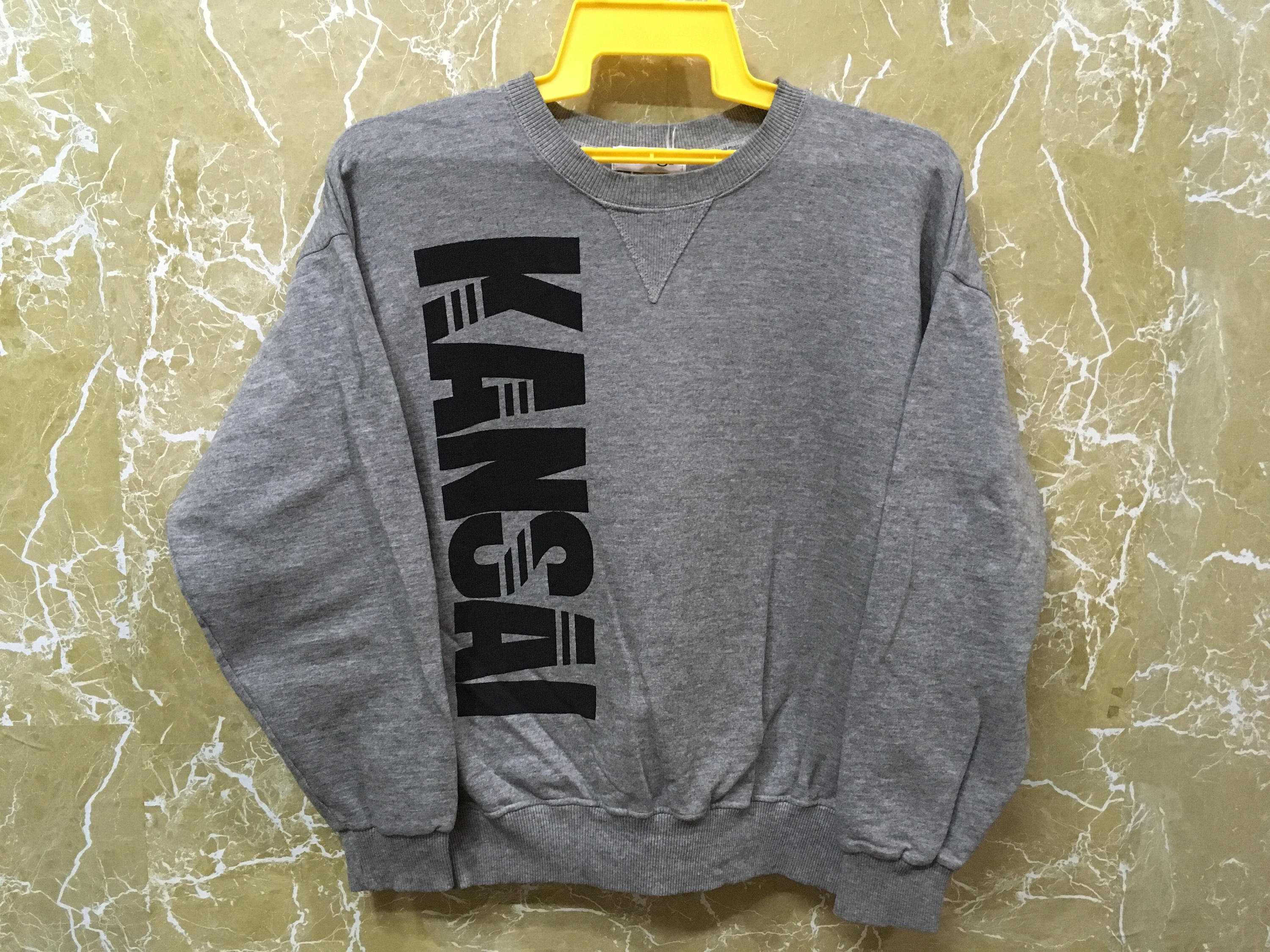 80's KANSAI O2 パッチワークスウェット