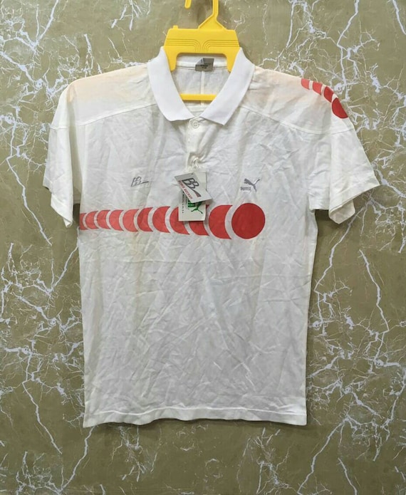 Vintage 90s Puma polo Boris Becker 