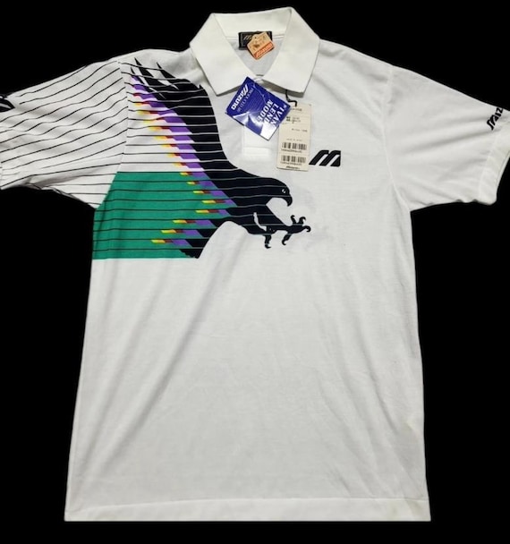 MIZUNO ミズノ イワン・レンドル テニスウェア ポロシャツ ヴィンテージ デッドストック ヴィンテージ 80年代 ミズノ イワン レンドル