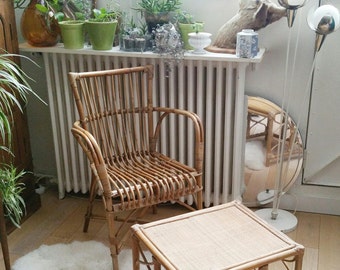 Vintage rattan chair