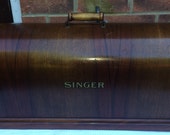 Vintage Original Bentwood Sewing Machine Case, vintage Home Decor, Decorative Art, Vintage Textiles Fashion, Vintage interiors