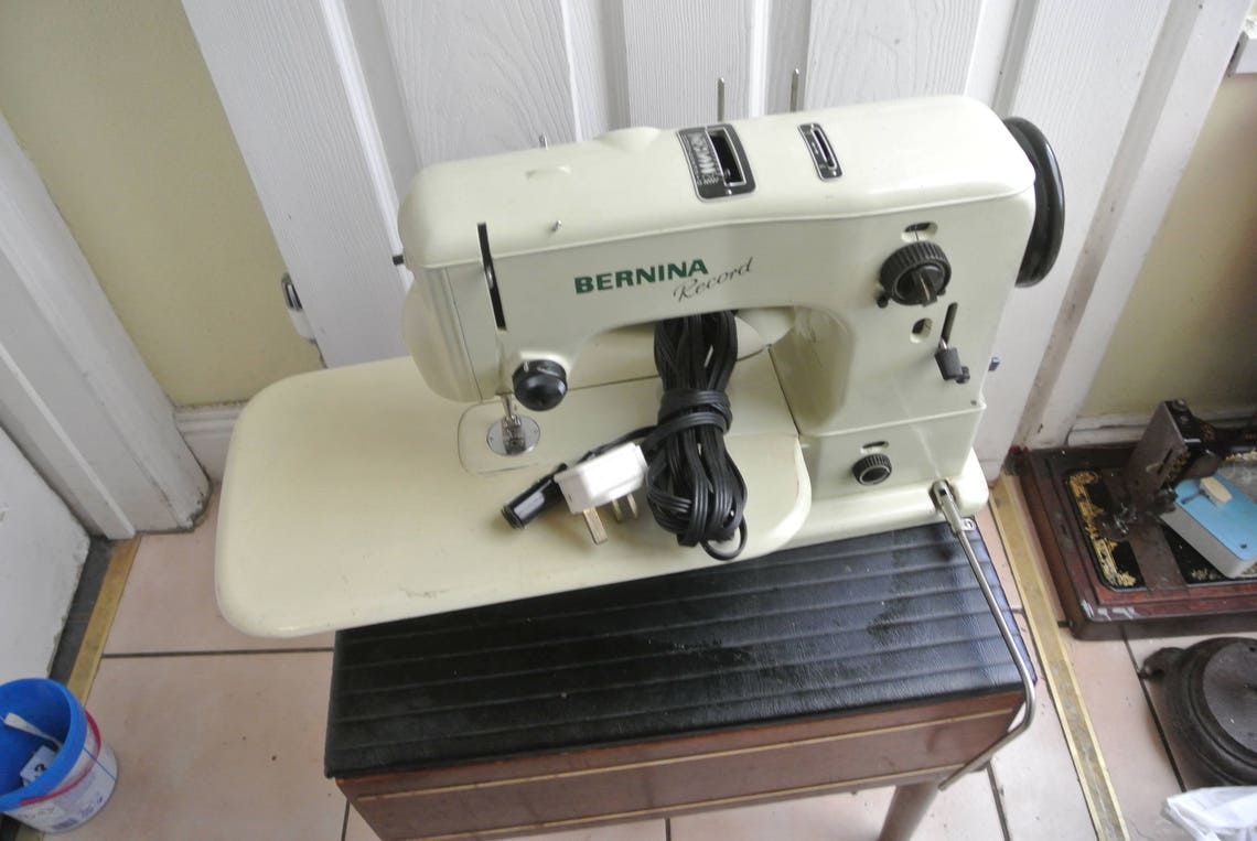 Vintage Bernina 530 Record Automatic Zig Zag Machine à coudre Etsy France