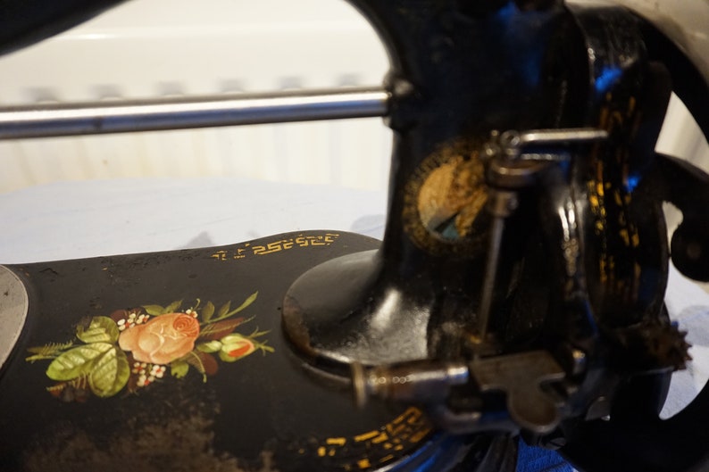 Antique Wellington Bradbury Sewing Machine Antique Etsy