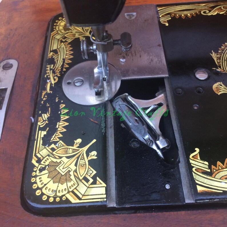 Antique Frister & Rossmann Model E Handcrank Sewing Machine Etsy UK
