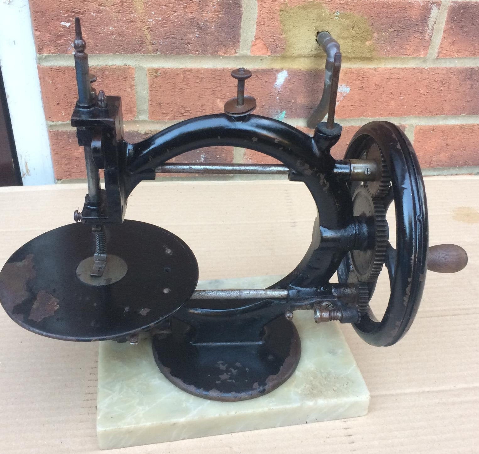 Antique 1870s Little Wanzer Time Utilizer Sewing Machine Etsy UK