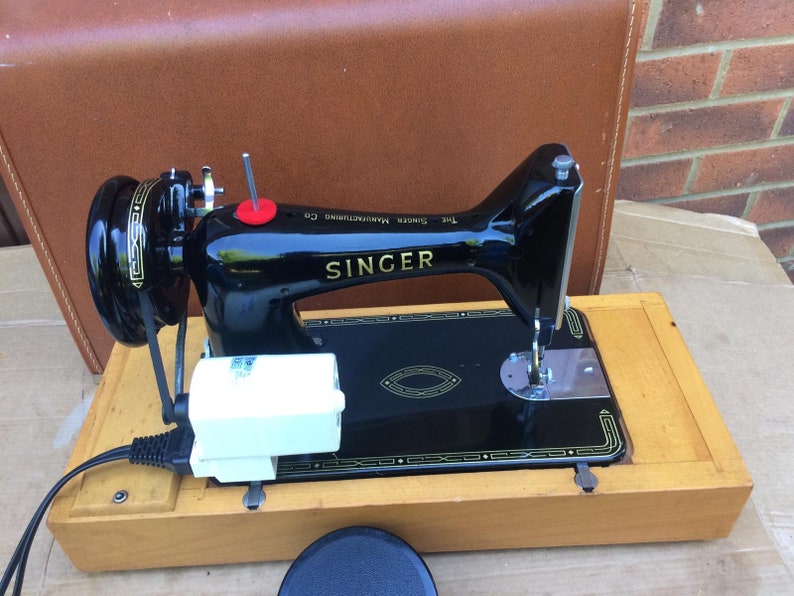 1956 Vintage Singer 99 99K Electric Sewing Machine Etsy