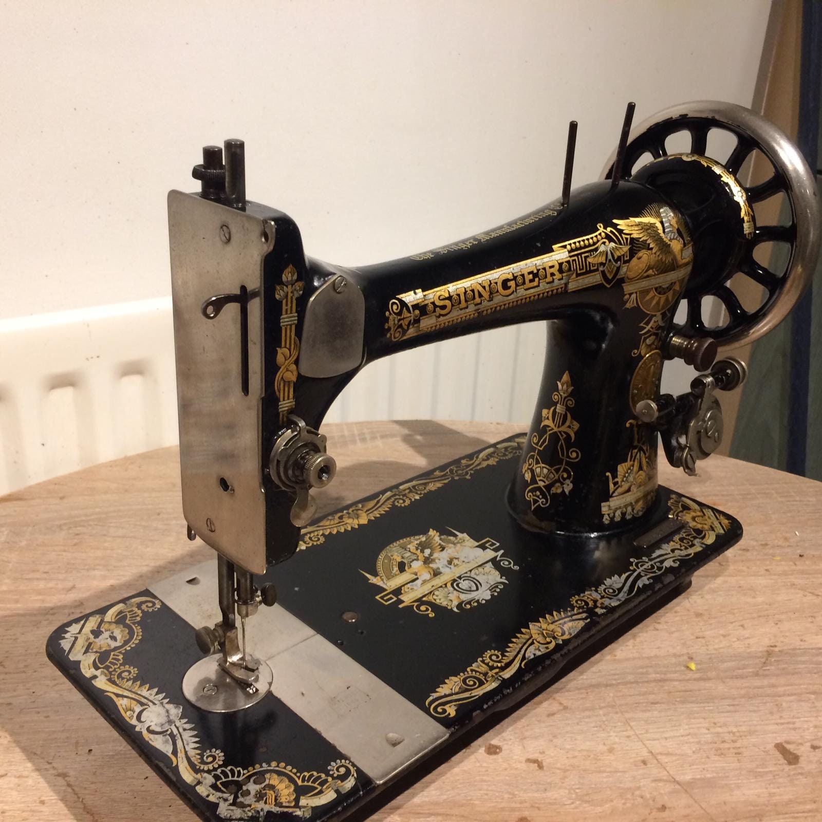 Antique Singer 27K Sewing Machine 1895 Production Etsy Canada