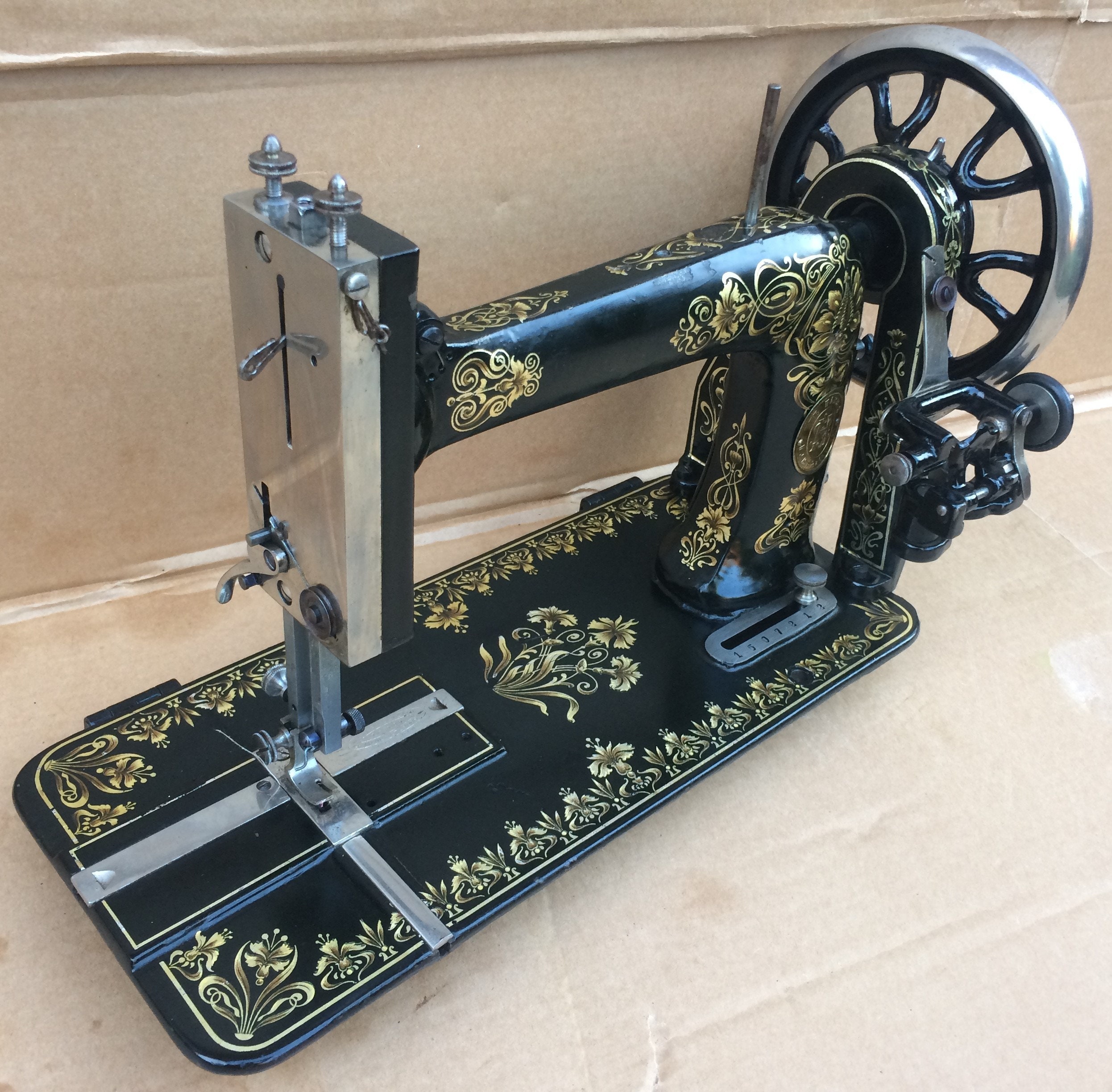 Harris Vintage Sewing Machine sewing machine Etsy