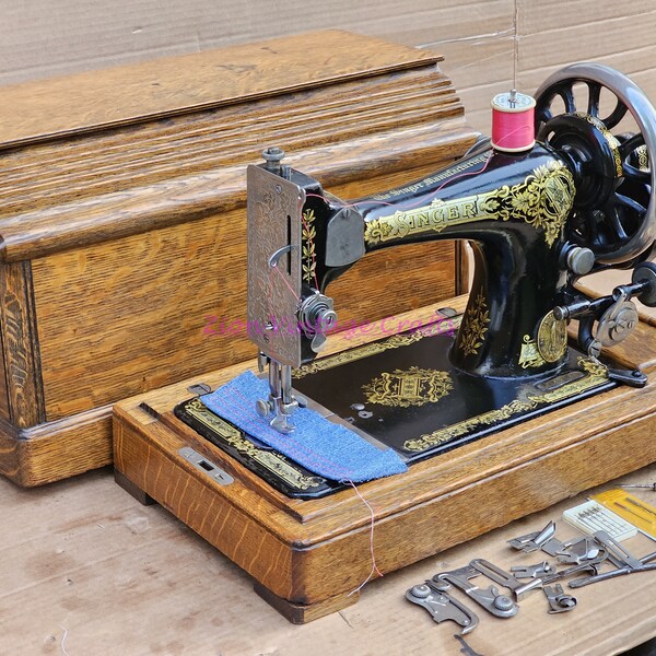 Singer Sewing Machine Coffin Etsy