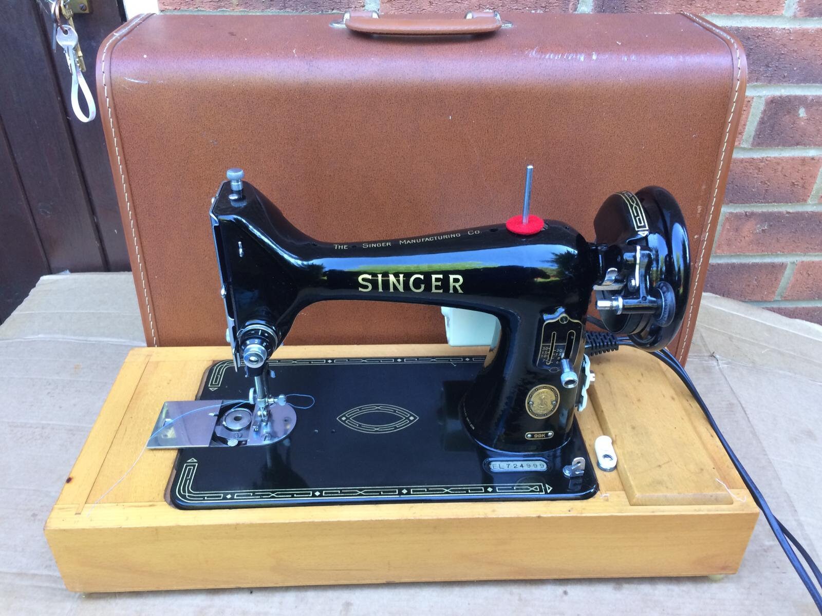 1956 Vintage Singer 99 99K Electric Sewing Machine Etsy UK