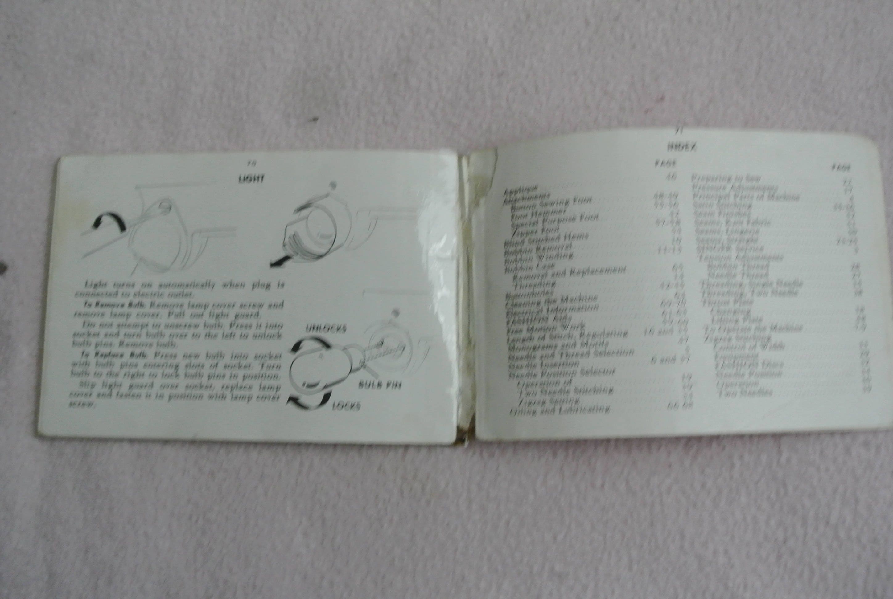Instruction Manual for Singer 328 sewing Machines Etsy