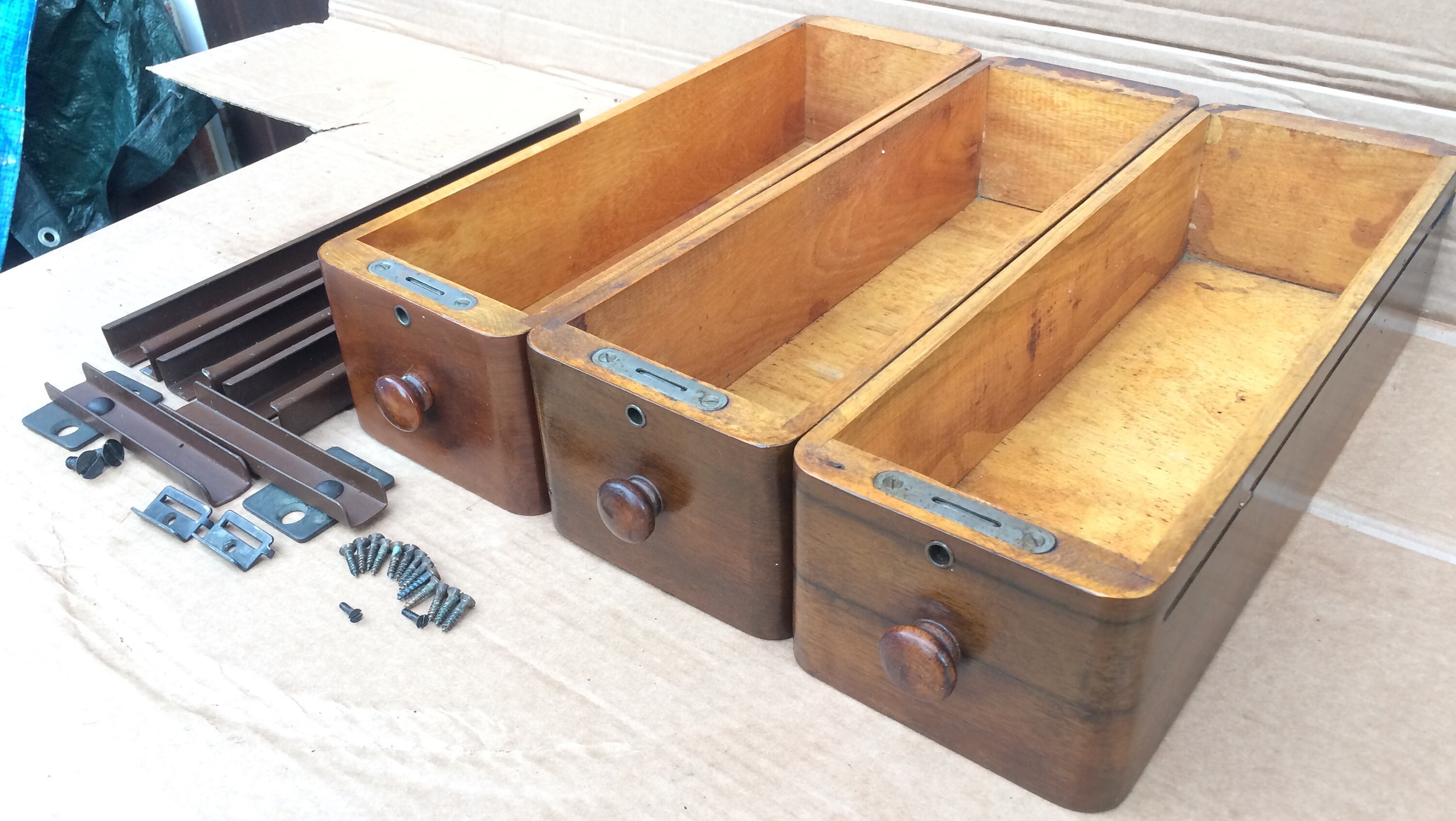 Singer Tretmaschine Nähmaschine Tisch Schublade x 3 | Etsy