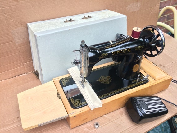 Vintage Singer 15, 15K Semi Industrial Heavy Duty Sewing Machine, Vintage  Home Decor 