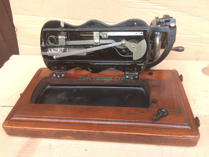 Antique 1888 Singer 12K Fiddle Base Hand Crank Sewing Machine - Etsy