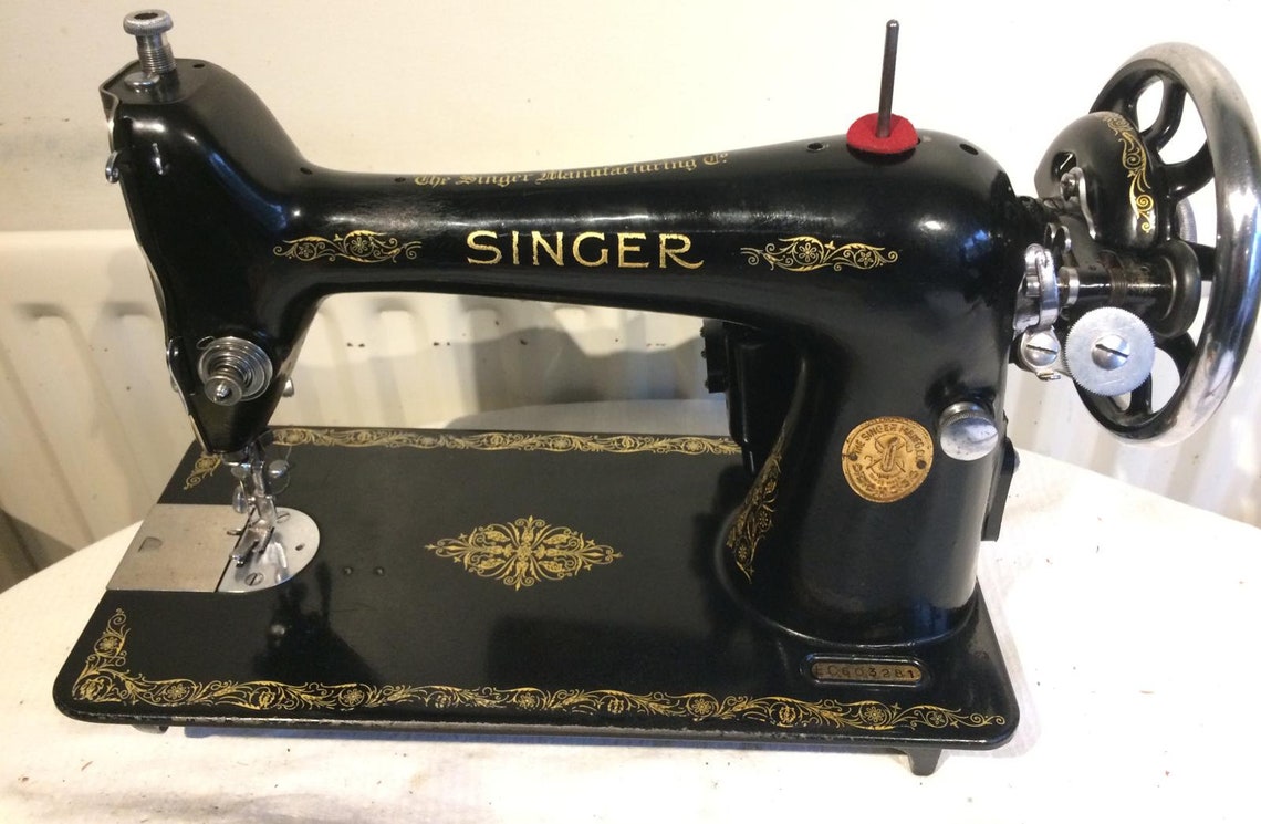 Vintage Singer Model 66 66K Sewing Machine vintage Home Etsy