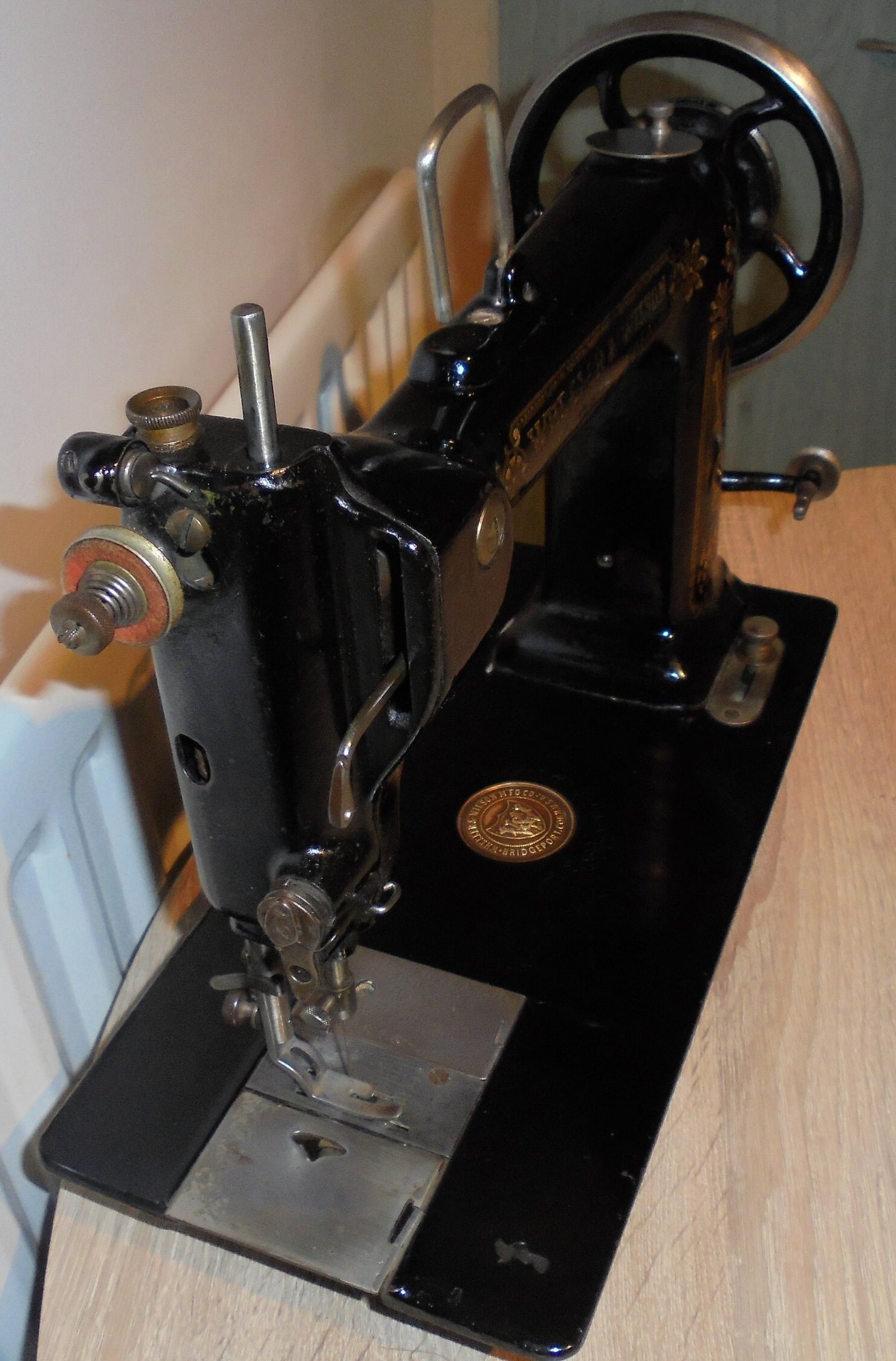 Antique Wheeler & Wison D9 Sewing Machine Vintage Collectable Etsy UK