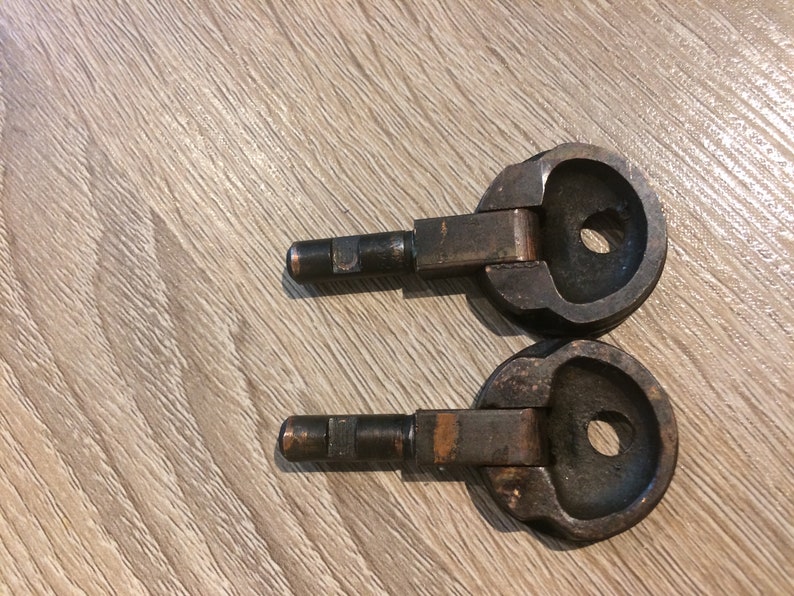 Vintage Singer Treadle Sewing Machine Case/table Hinges Etsy