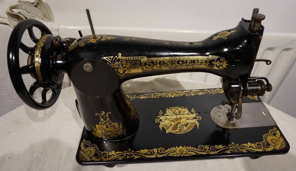 Vintage Singer 16K Sewing Machine With sphinx or Etsy Ireland