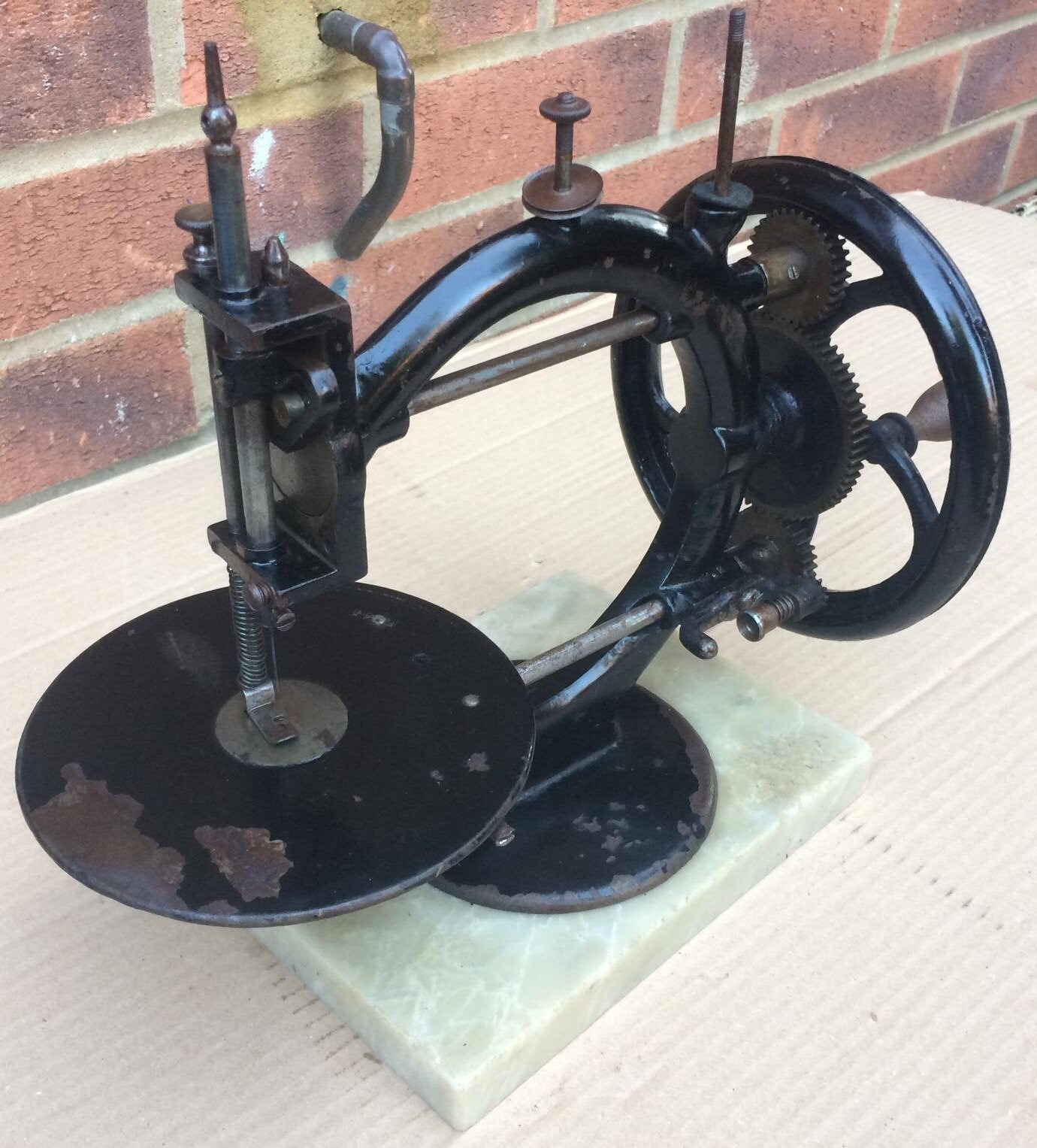 Antique 1870s Little Wanzer Time Utilizer Sewing Machine Etsy UK