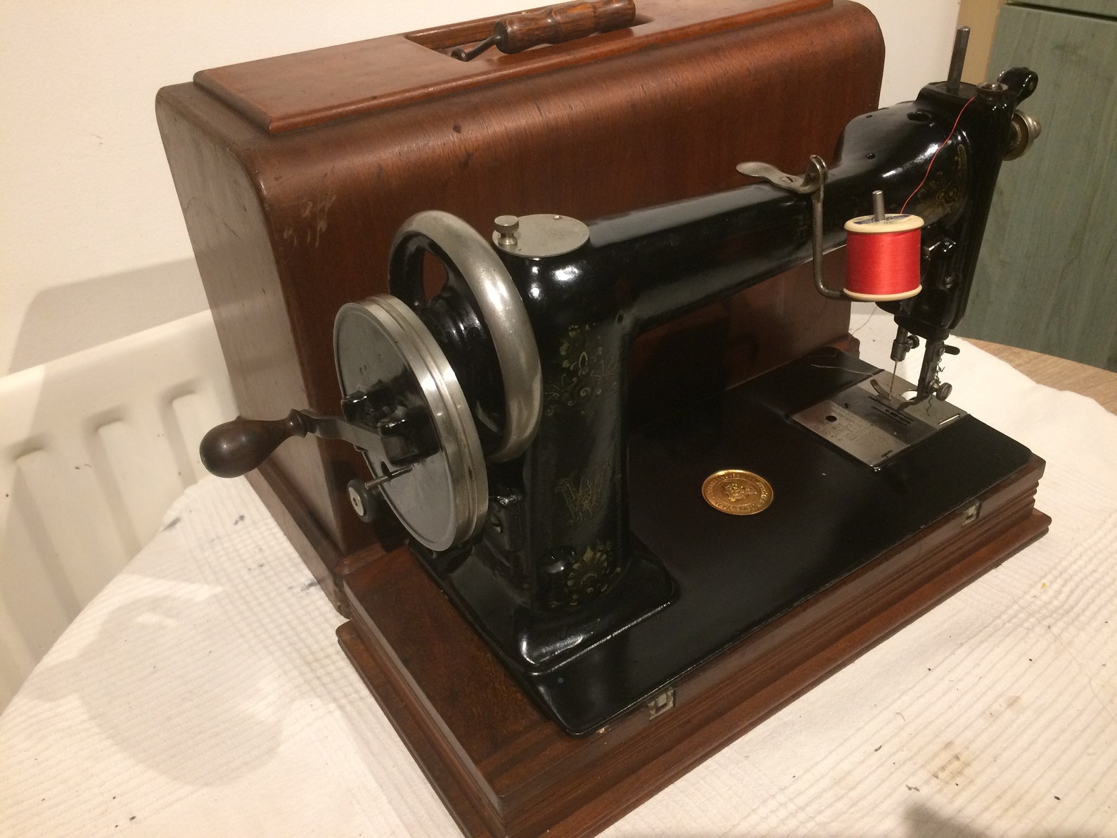 Vintage/antique Wheeler & Wilson D9 Sewing Machine Vintage Etsy UK