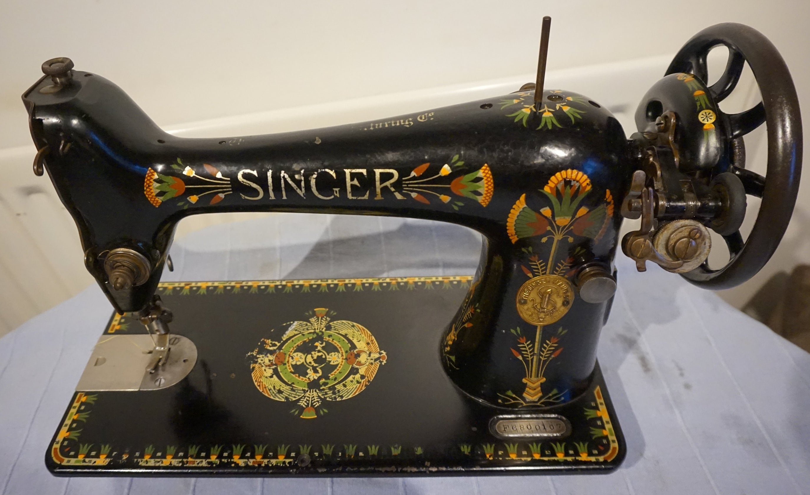 Singer 661 Lotus Decals Vintage Sewing Machine Vintage Home Etsy UK