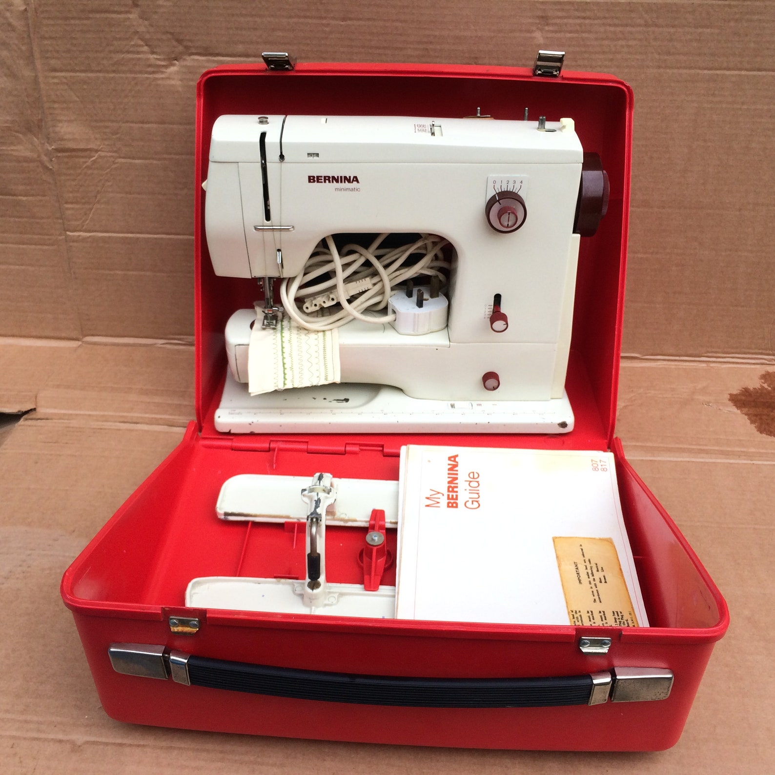 Bernina 807 minimatic Multi Máquina de coser de puntada Etsy