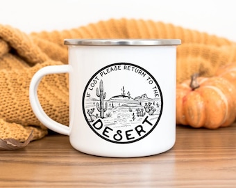 Freie Personalisierung -- Wüste Kaffeetasse, Wüste Geschenk, Kaktus Becher, Zion, Moab, Rote Felsen, Joshua Tree Geschenk, personalisierte Tasse, personalisierter Name