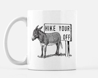 Free Personalization, Hiking Mug, Camp Mug, Mountain Mug, Adventure, Hiking Gift, Gift for Hiker, Hike, Explore, Hiking Mug, Custom, Name