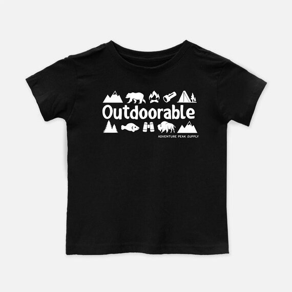 Buy Boy and Girl Colors, Outdoorable Baby Boy, Girl Shirt, Outdoor  Adventures, Camping, Fishing Shirt, Mountains, Kids Hiking Shirt, Explore  Online in India 