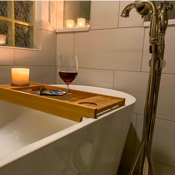 Anniup Badezimmer Tablett Zahnburstenstander Keramik Badewanne