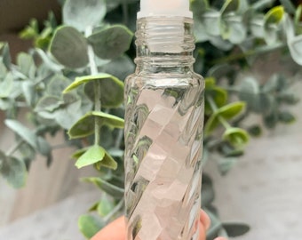 Rose Quartz | Amethyst | Adventurine Roller Bottles ~ Essential Oil Roller Bottle ~ Rose Quartz Roll Top ~ diy perfume