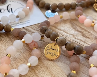 Declare the Good News Convention Bracelet ~ Diffuser Bracelet ~ Essential Oils ~ Sandalwood ~ Aromatherapy ~ Matte Gemstones ~ JW Baptism