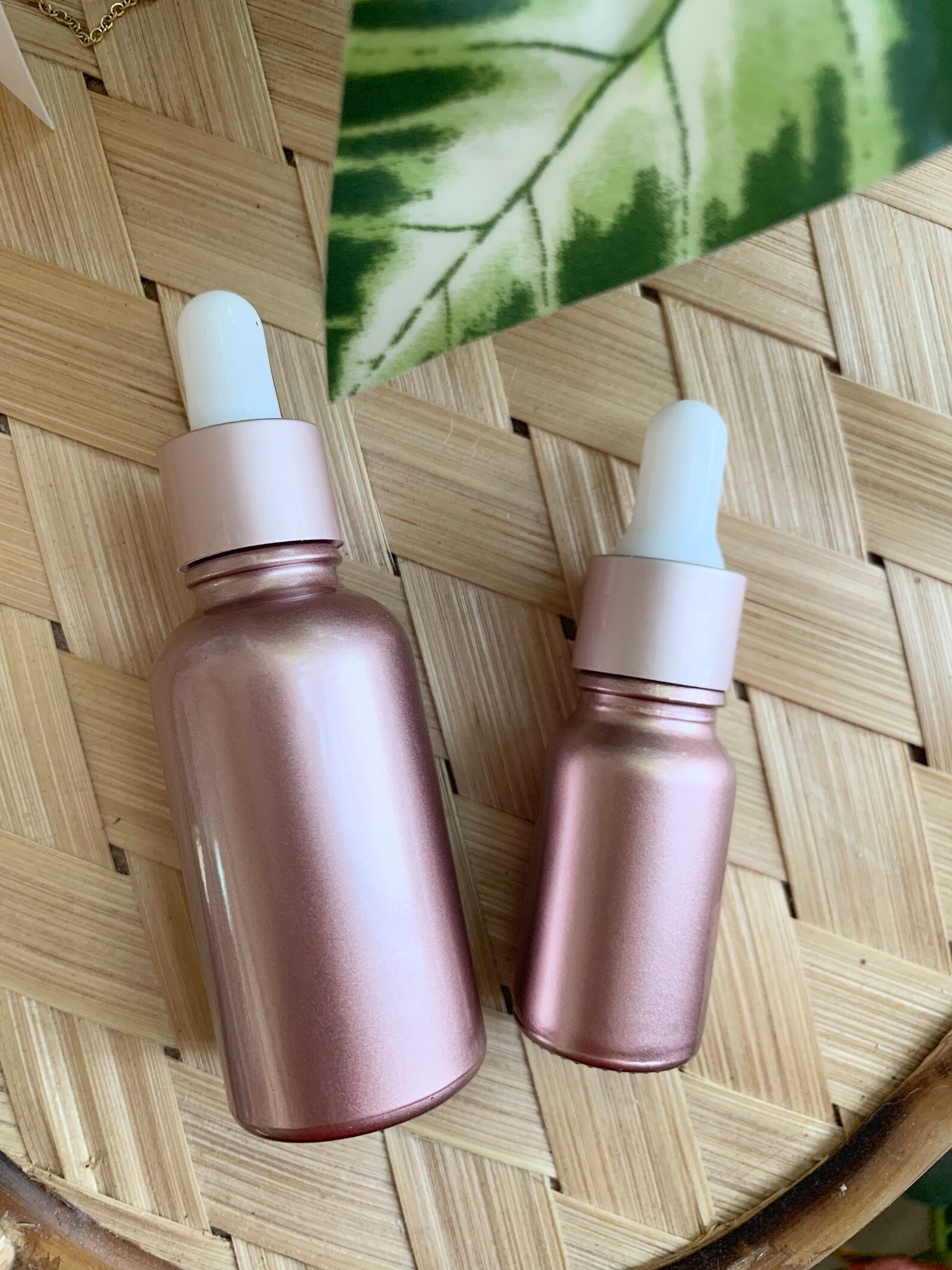 NEW Rose Gold Serum Bottle Empty Bottle DIY Face Serum Etsy
