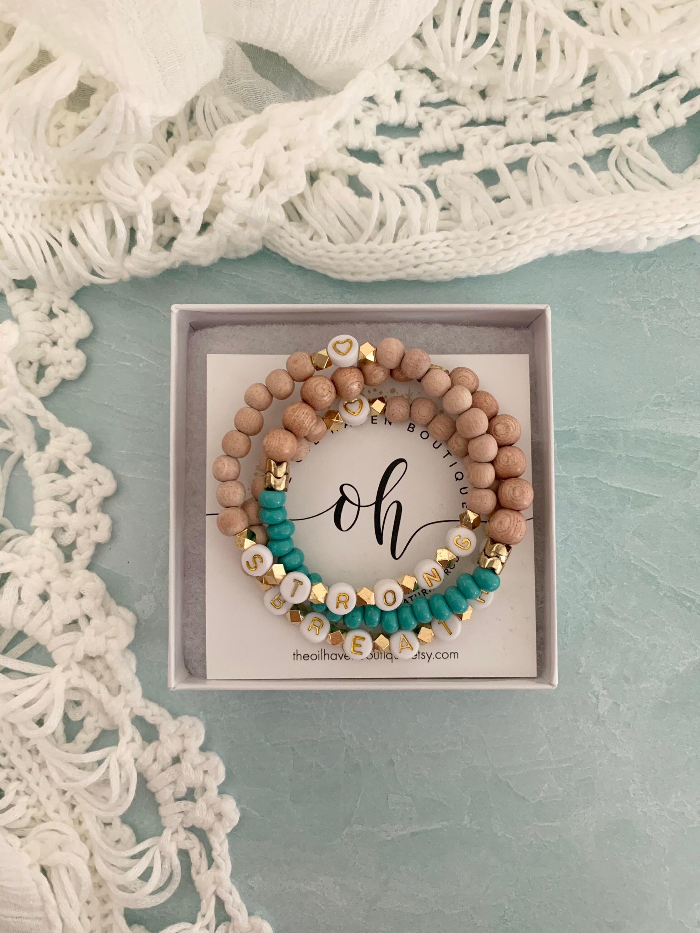 Custom Letter Bracelets 22k Gold Diffuser Bracelets Etsy Canada