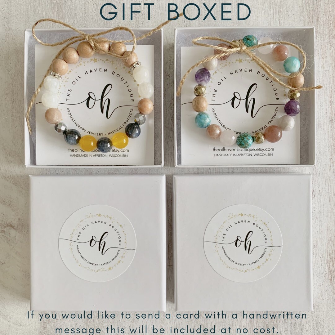 Gift Box Add on a Gift Box With Bracelet Purchase Gift Gifts for Her the  Oil Haven Boutique Gift Box Gift Idea Bridesmaids Gift 