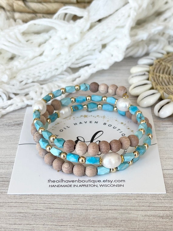 Etsy essential 2024 oil bracelet