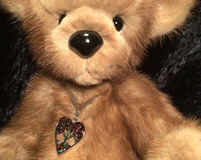 Real Mink Teddy Bear by Dabears Etsy
