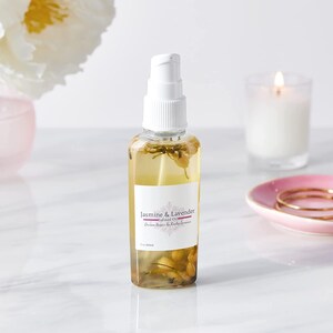 Luxurious Jasmine and Lavender Hair and Body Oil Infused with Natural Botanicals