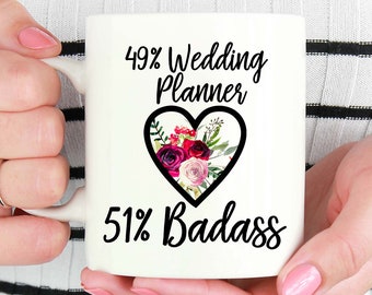 Wedding Planner Mug, Gift for Wedding Planner, Wedding Planner Gift, Wedding Coordinator Gift, Event Planner Gift, Wedding Planner Mugs