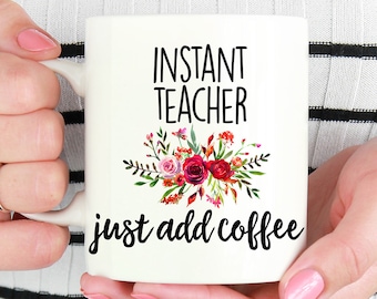 Professeur Funny Mug, nouveau professeur tasse, cadeau pour un nouveau professeur, cadeau de professeur enseignant appréciation une tasse de café, de la fin de l’année Mug, Mug pour professeur