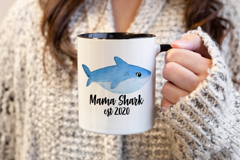 mama shark mug