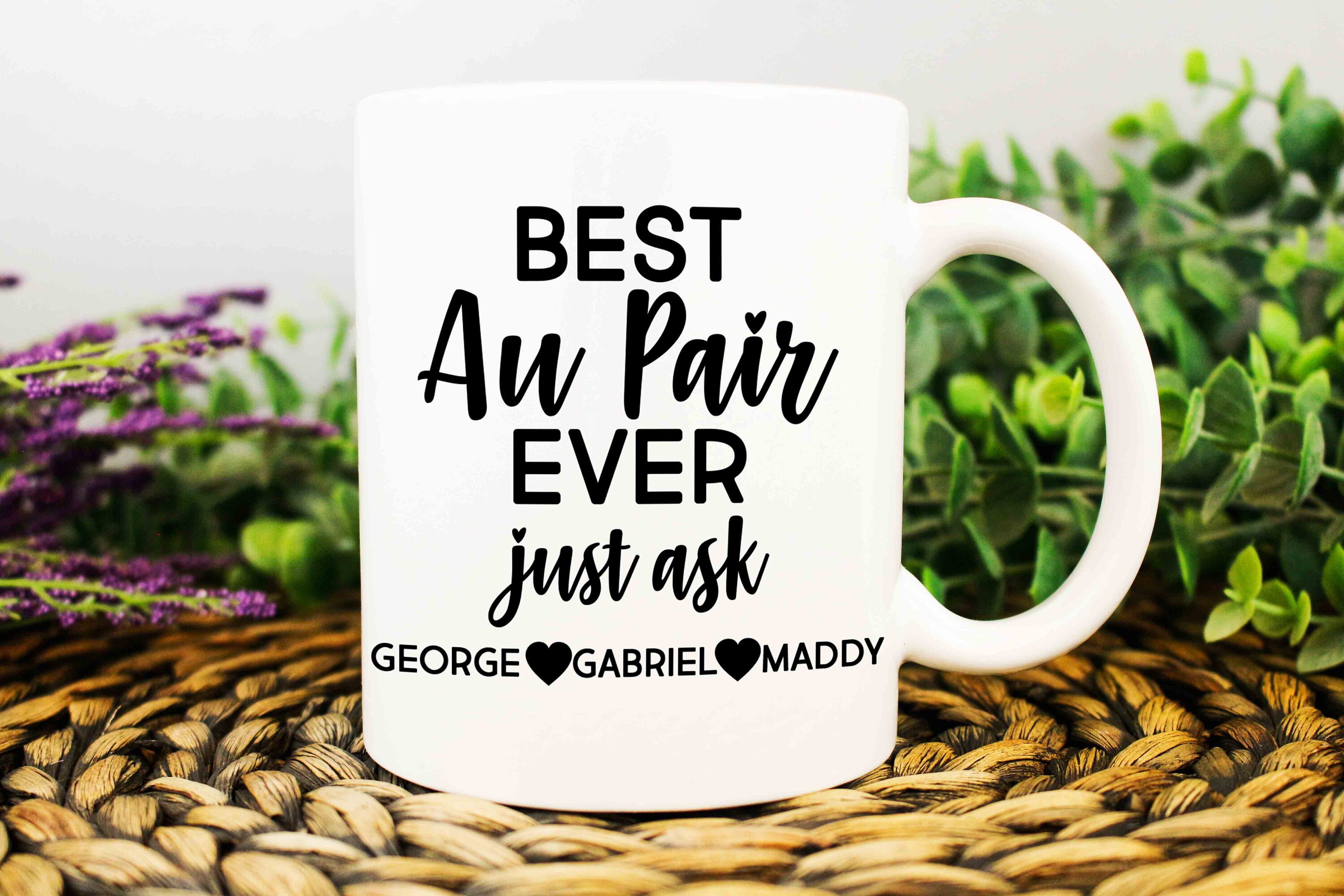 Best Au Pair Ever Mug Au Pair Gifts Au Pair Thank You Gift Etsy