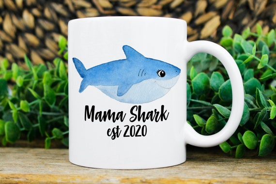 mama shark mug